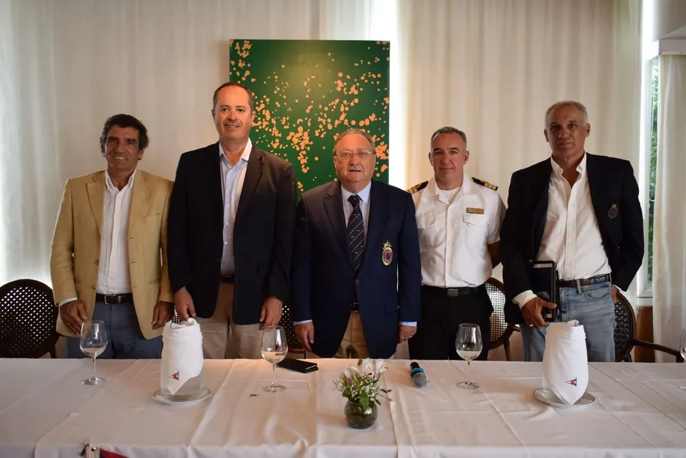 Martin Laventure, Carlos Ferreira, Juan Etcheverrito, Wilson Espindola y Álvaro Robaina