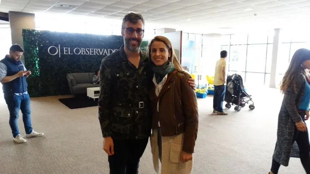 Martin Inthamoussu y María Noel Riccetto