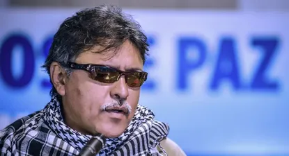 Jesús Santrich, exnegociador de las FARC.