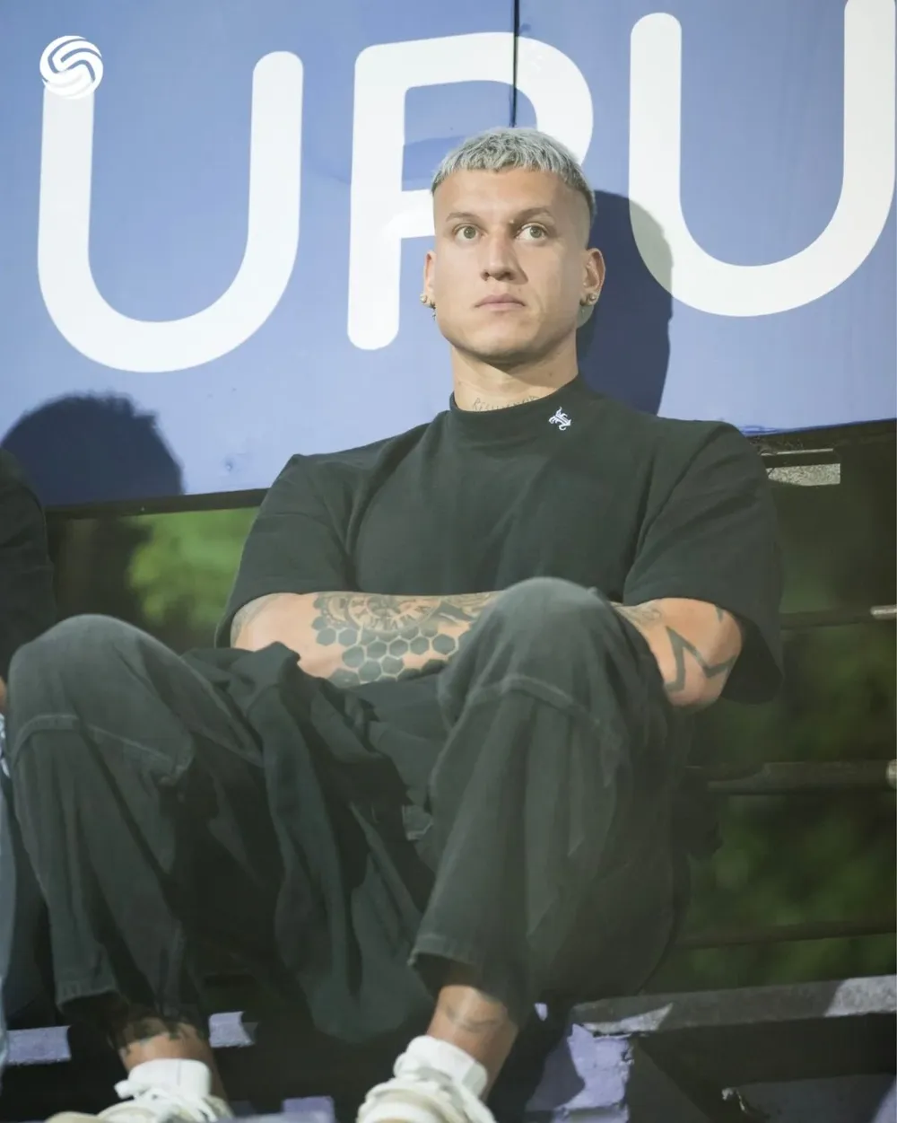 Aguerre quedó fuera del partido ante Racing a los 15 minutos