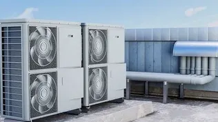 La bomba de calor absorbe el calor del aire exterior para calefaccionar un ambiente