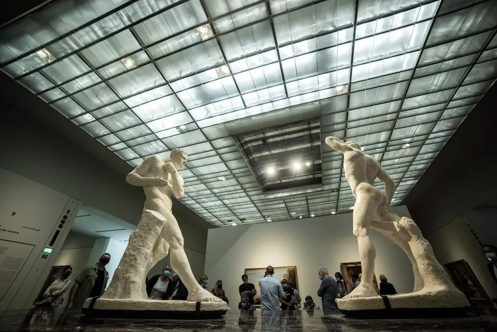 Misión comercial de empresarios con Ceres en Dubái. Museo de Louvre de Abu Dhabi