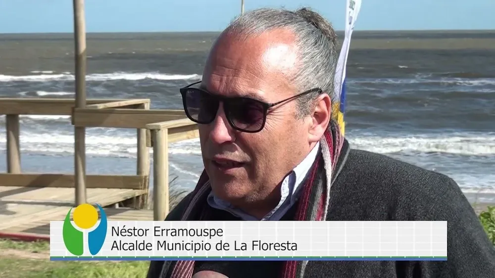 Néstor Erramouspe, alcalde de La Floresta