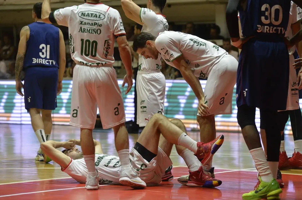 La lesión de Calfani y la preocupación de sus compañeros