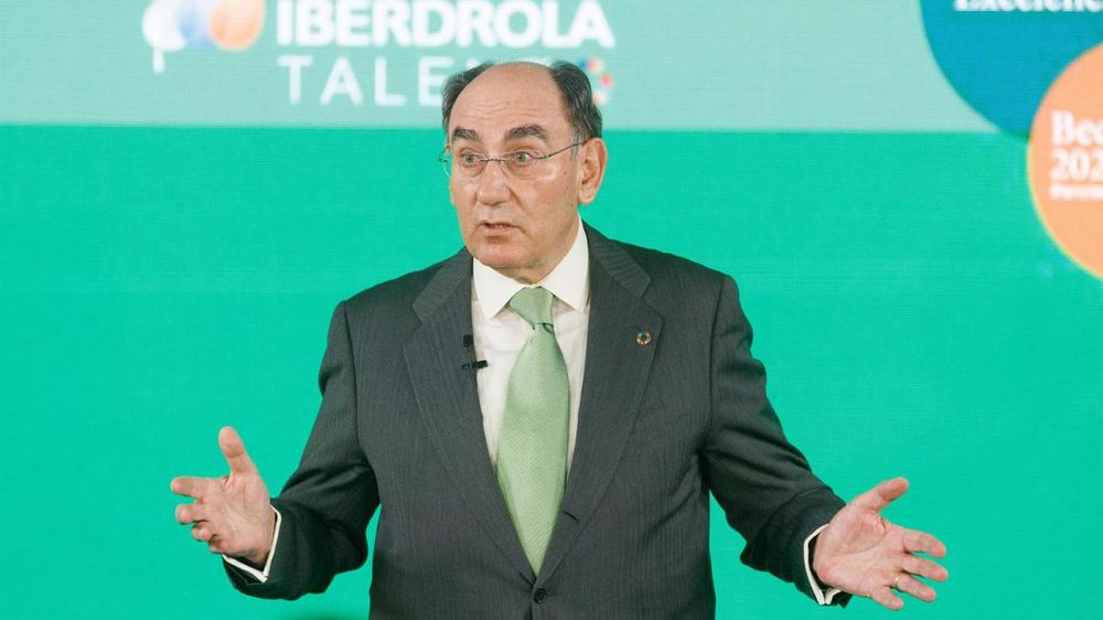 El presidente de Iberdrola, Ignacio Sánchez Galán. EUROPA PRESS