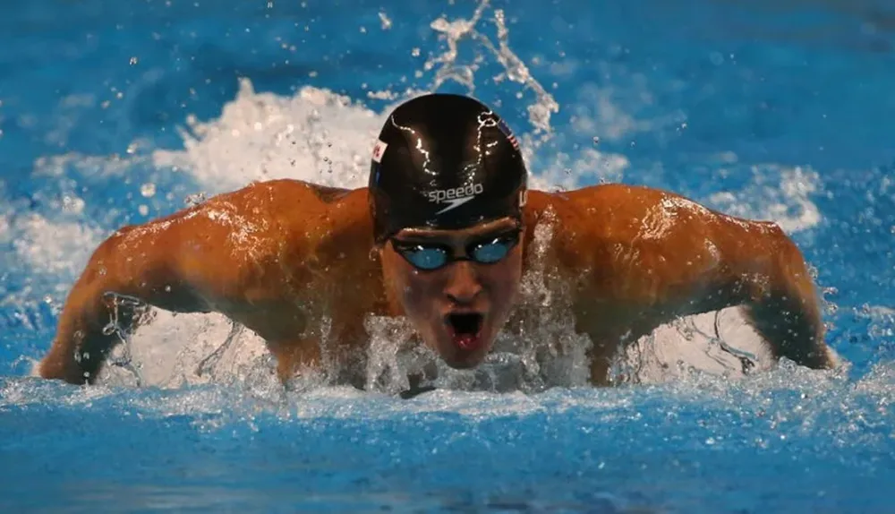Ryan Lochte, una de las superestrellas con las que comparten torneo los uruguayos