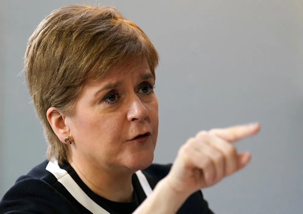 La primera ministra escocesa, Nicola Sturgeon