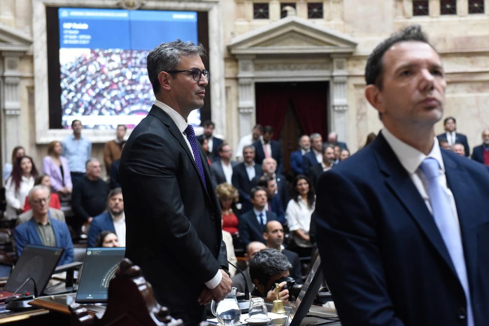 Martín Menem en la Cámara de Diputados