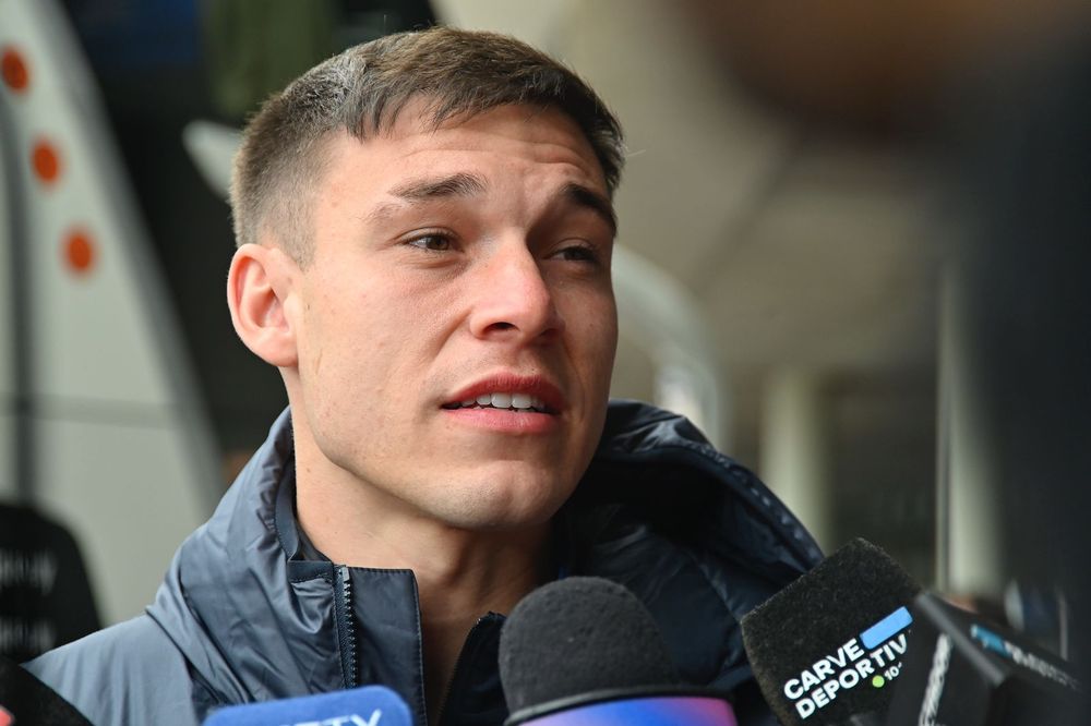 Manuel Ugarte habló previo al partido de la selección uruguaya