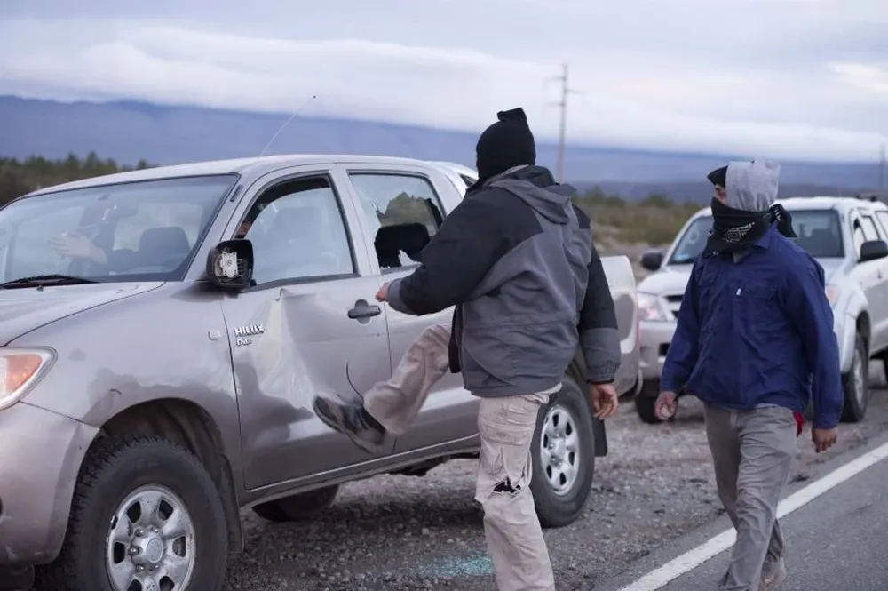 Manifestantes salieron a los gritos tras la muerte del joven