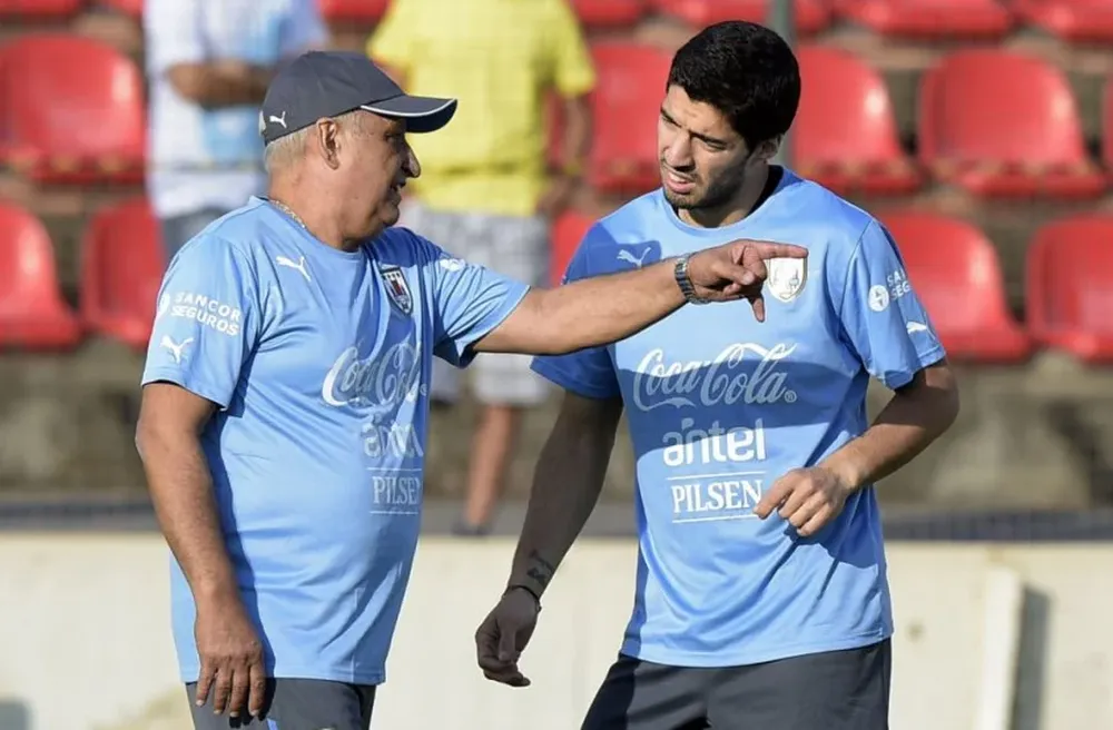 Ayer, con el fallecido Walter Ferreira, el mano santa que lo recuperó