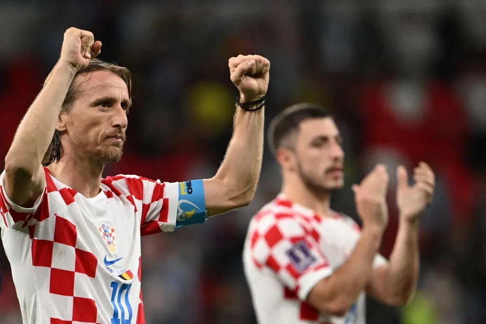 Luka Modric, capitán de Croacia Luka Modric, capitán de Croacia