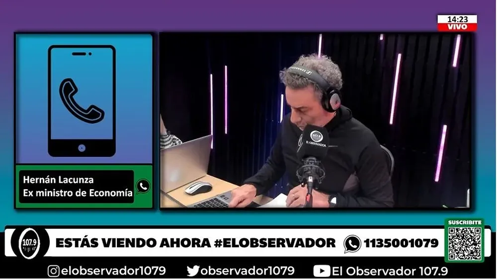 Lacunza, último ministro de Economía de Macri.