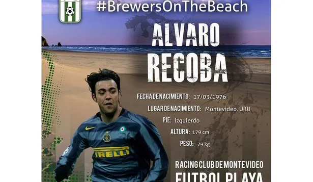 El debut del Chino en el fútbol playa