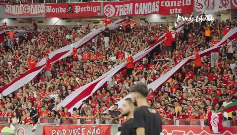 Hinchas de Inter de Porto Alegre