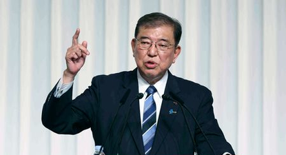 Shigeru Ishiba, líder del Partido Liberal Democrático.