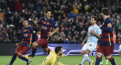 Maradona sobre el penal de Messi y Suárez: Si patea un penal así hay piñas