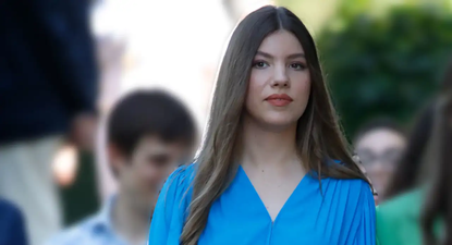 La infanta Leonor, segunda hija de Felipe VI y la reina Letizia.