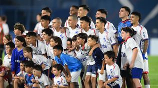 El equipo de Nacional ante Deportivo Maldonado