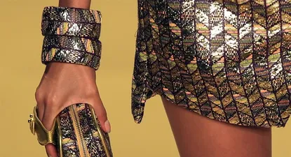 El Observador | Brasil- Una modelo luce un diseño de Maria Filó durante la Semana de la Moda de Río de Janeiro