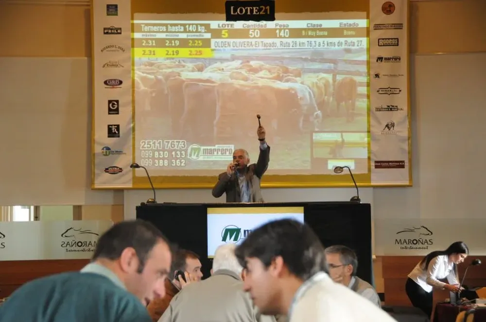 El remate se realizó este miércoles en el Hipódromo de Maroñas