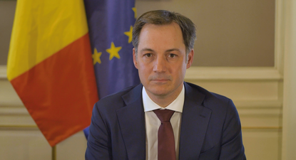 El primer ministro belga, Alexander De Croo