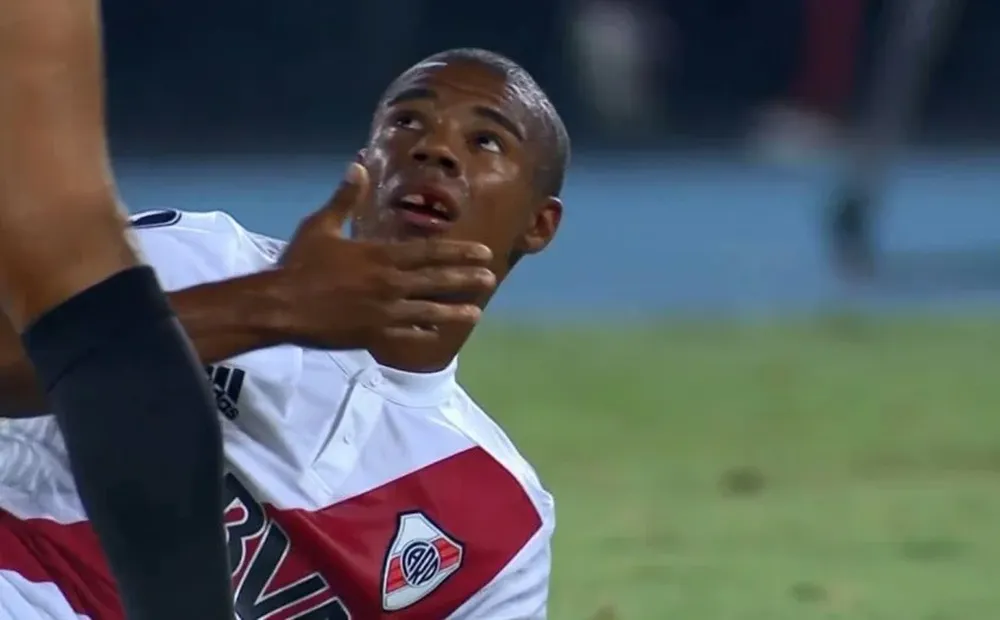 Así quedó De la Cruz