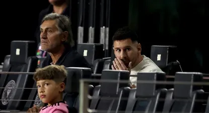 Lionel Messi y Benja Suárez