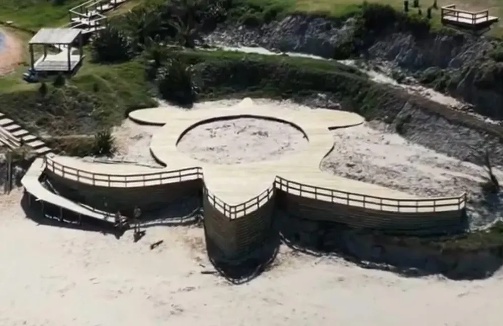 Nuevo mirador de La Coronilla, Rocha