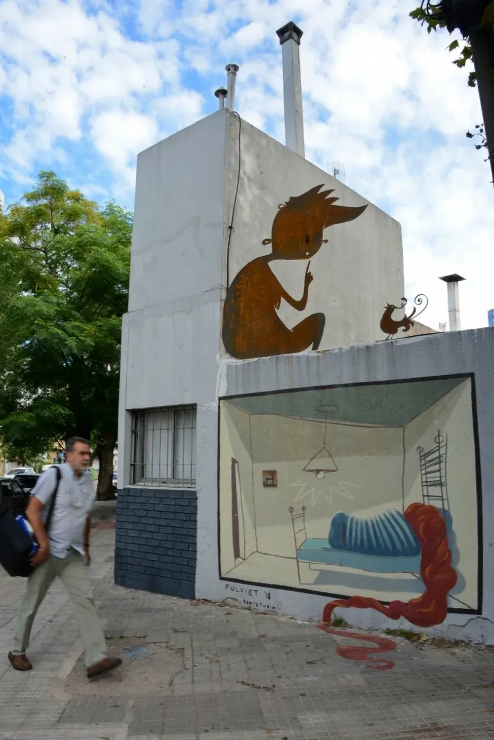 Diez muros fueron intervenidos por el colectivo Casa Wang en los barrios Tres Cruces y La Comercial.