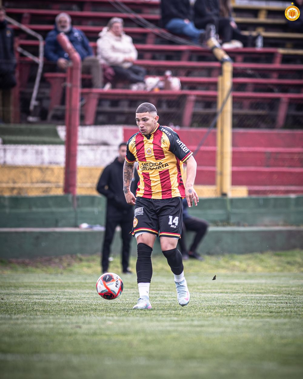 Nahuel Magia López en su debut en Progreso