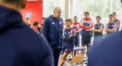 Jadson Viera en la pretemporada 2026 de Nacional