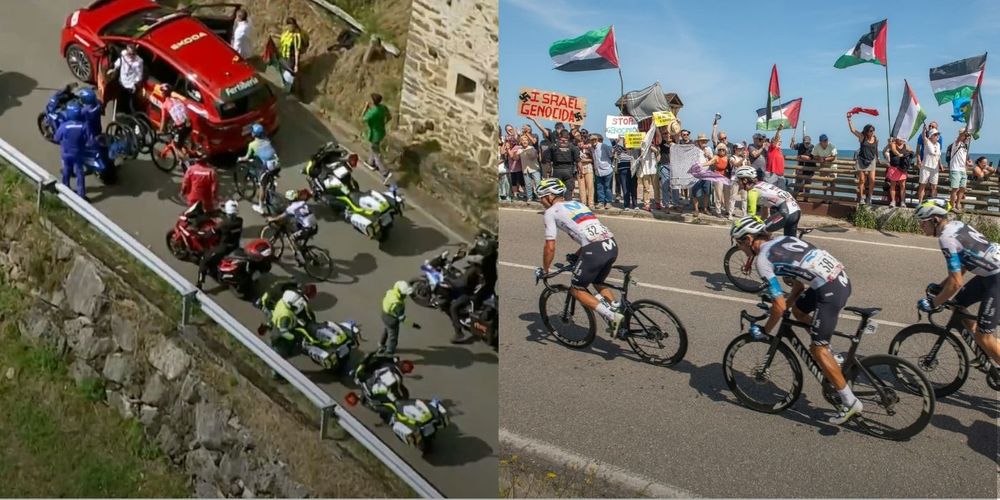 MANIFESTANTES PROPALESTINA CONTRA ISRAEL EN ESPAÑA