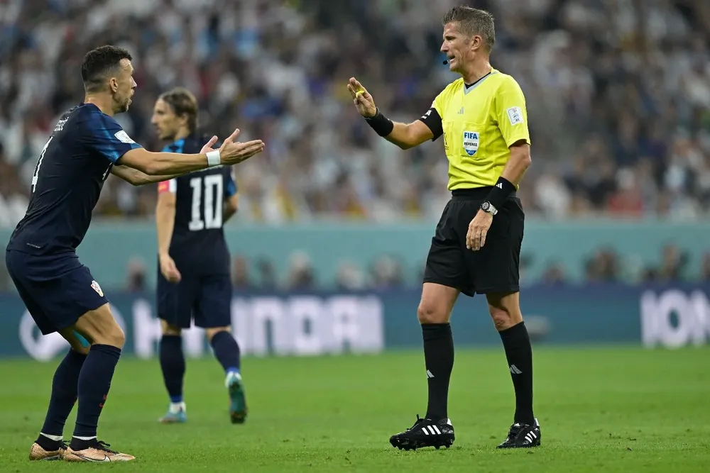 Las protestas de Perisic a Orsato