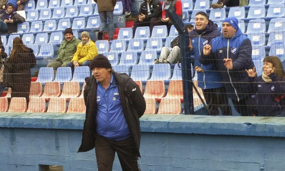 Mario Saralegui en el Parque Central