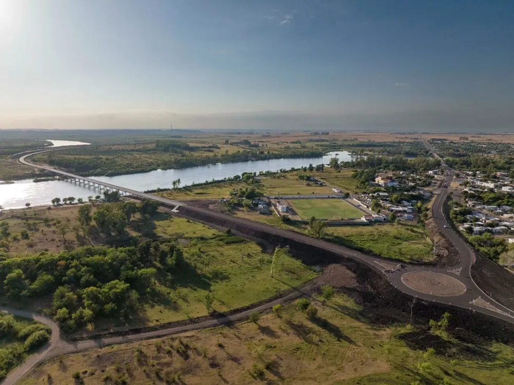 Así se ve el puente que quedó inaugurado