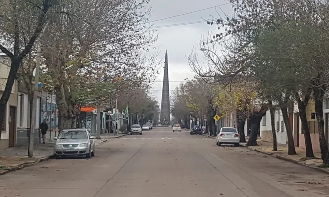 Calles vacías en Treinta y Tres luego de que se confirmaran los primeros casos