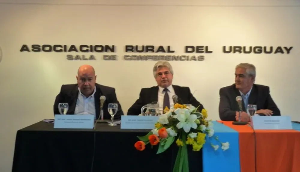 Jorge Andrés Rodriguez, Tabaré Aguerre y Agustín Bascou