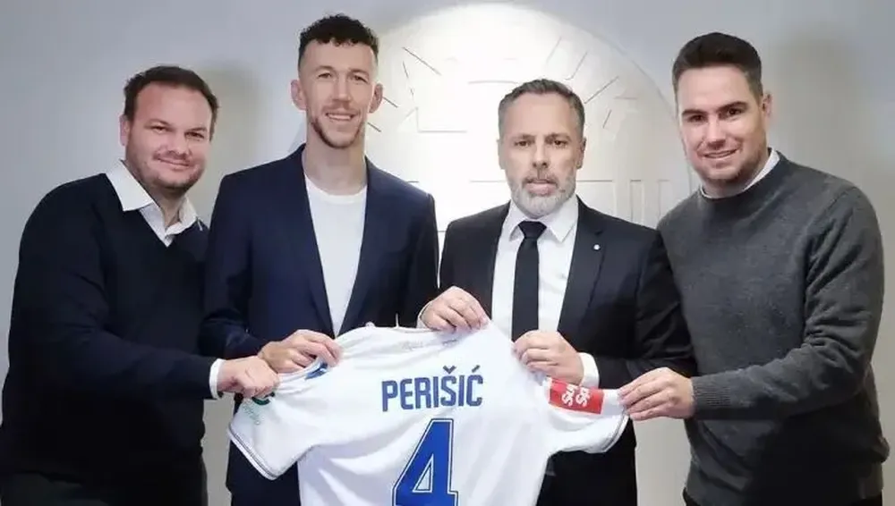 Presentación de Iván Perisic