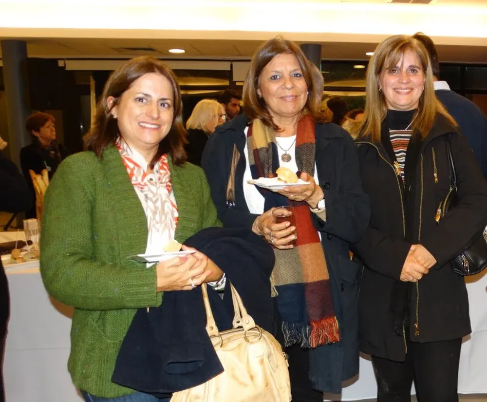 Magdalena Villamor, Gloria Speciali y Gisella Lanzaro