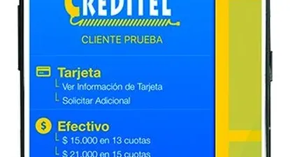Efectivo al toque de la pantalla de un smartphone
