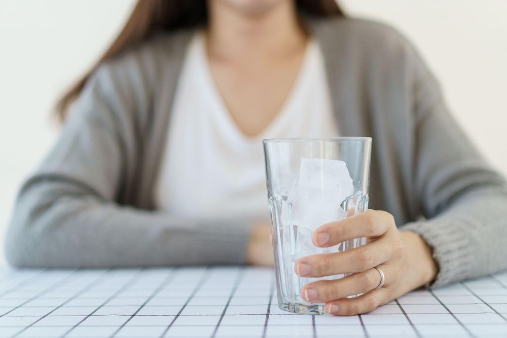 Utiliza el frío para calmarte.