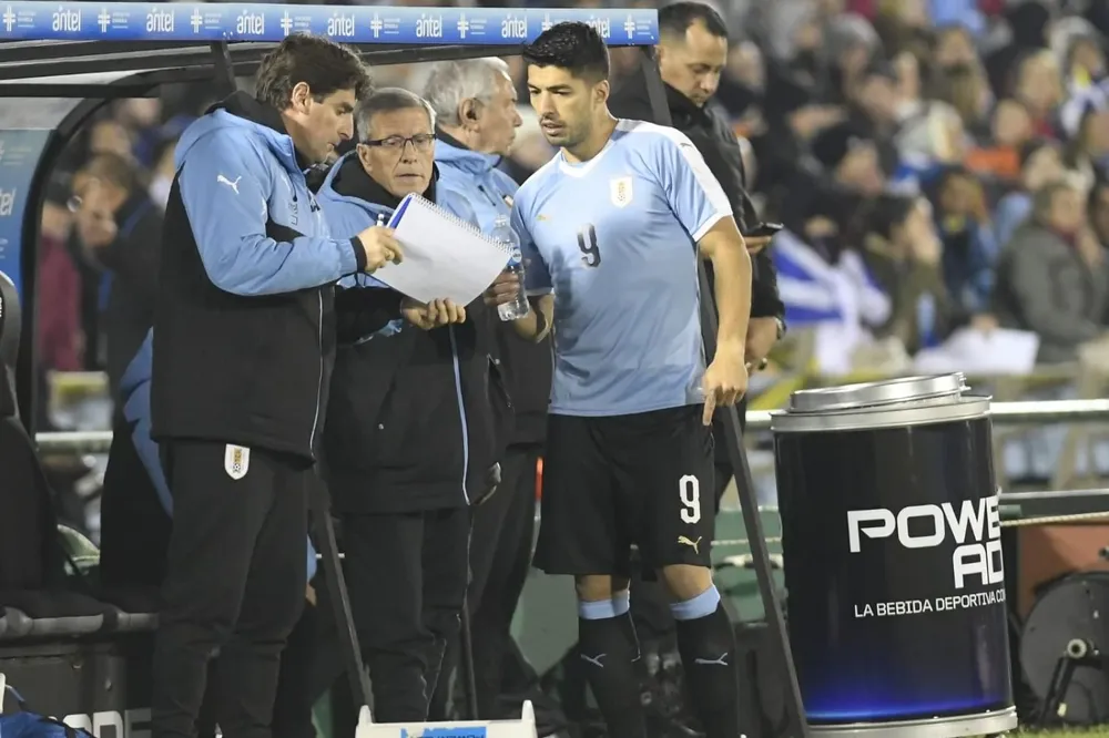 Rebollo, Tabárez y Suárez