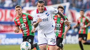 &nbsp;Federico Santander de Nacional ante Rampla Juniors