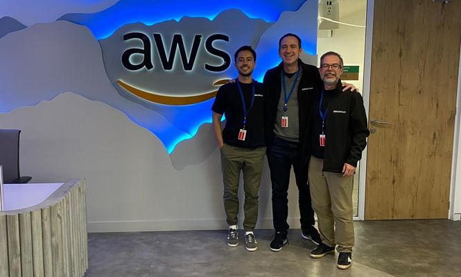 De Zircon Tech; Williams Olivera, CTO; Andrés Zunino, CEO; Marcelo Acosta, COO