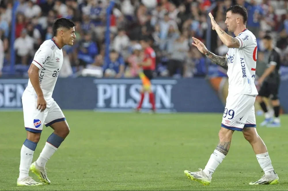 El festejo de Lozano y el Colo