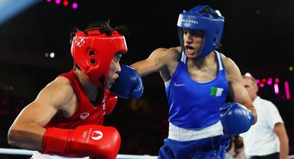La boxeadora argelina Imane Khelif se impuso ante la tailandesa Janjaem Suwannapheng este martes.