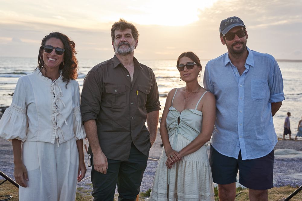 Mariana Rubio Pittaluga, Pablo Mazzola, Fiona Pittaluga y Martín Cuinat, los responsables del JIIFF