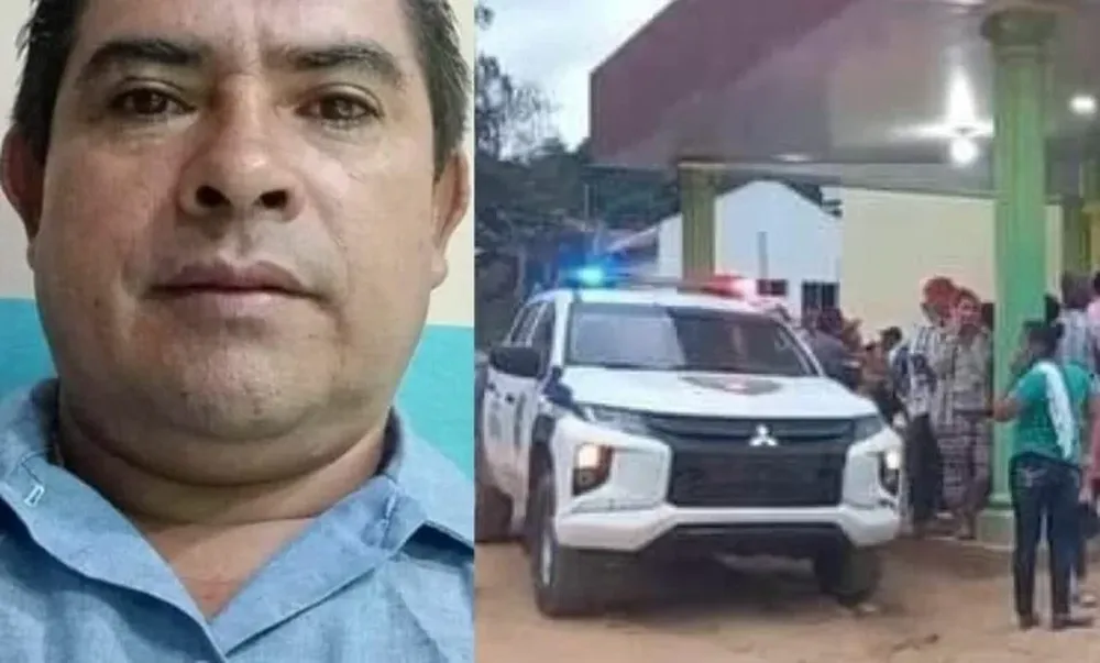 Según testigos, Teruel iba con su hijo de 11 años en un vehículo, lo interceptaron dos desconocidos, los bajaron del vehículo y le dispararon.