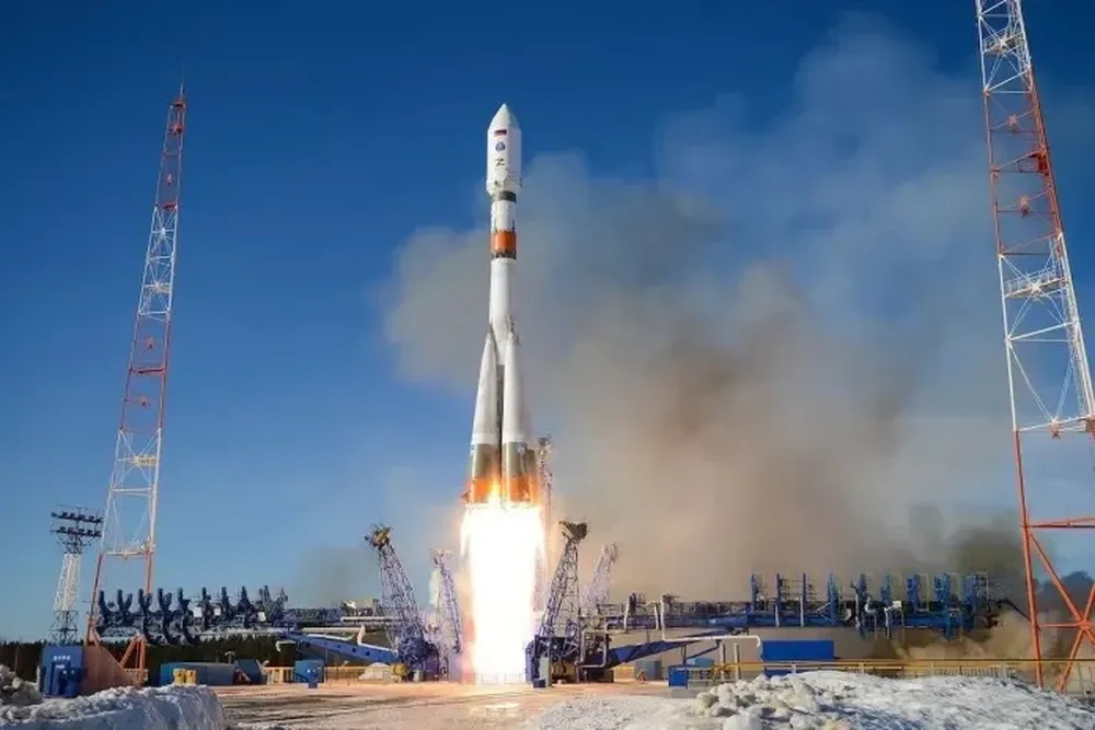 Un cohete espacial Soyuz puede ser cargado con aproximadamente nueve toneladas de explosivos convencionales.